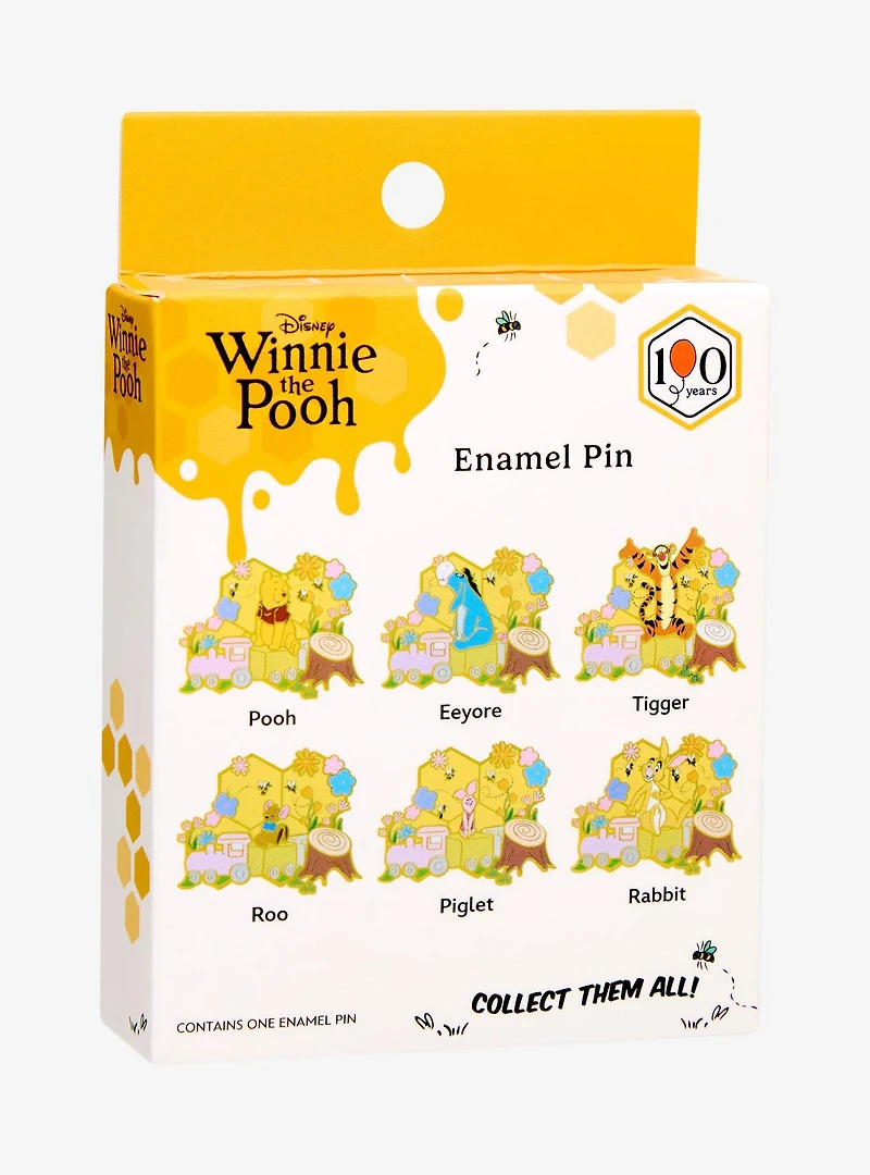 Disney Winnie the Pooh Honeycomb Characters Blind Box Enamel Pin - BoxLunch Exclusive