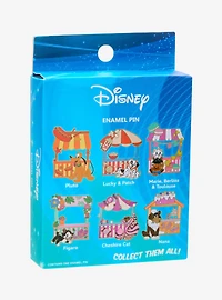 Disney Cats & Dogs Food Stands Blind Box Enamel Pin - BoxLunch Exclusive
