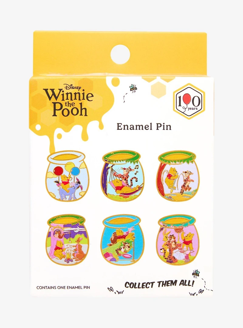 Disney Winnie the Pooh Character Honey Pot Blind Box Enamel Pin - BoxLunch Exclusive