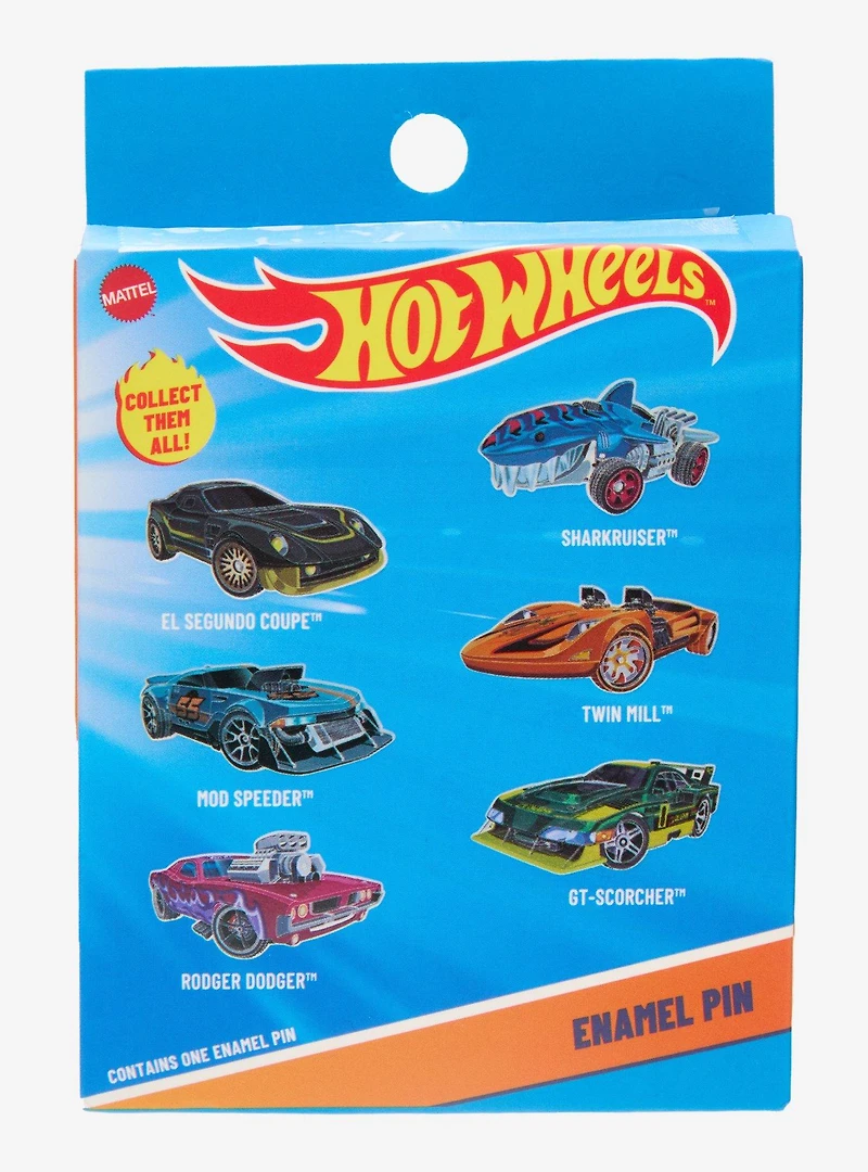 Hot Wheels Cars Blind Box Enamel Pin - BoxLunch Exclusive