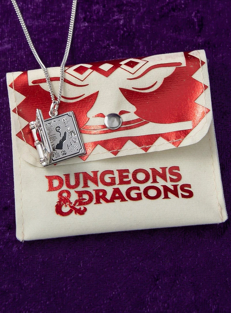 Dungeons and Dragons X RockLove Wizard Spell Book Necklace