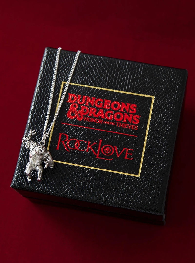 Dungeons and Dragons X RockLove Owlbear Necklace
