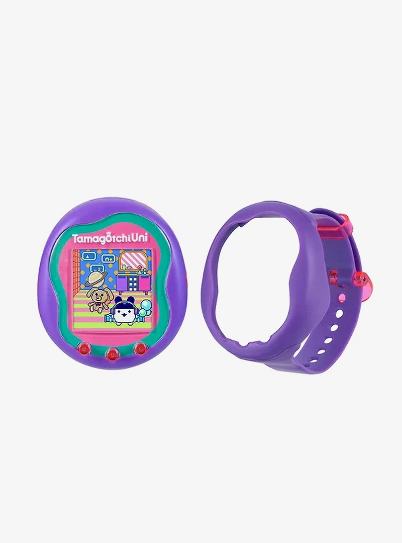 Bandai Namco Tamagotchi Uni Purple Game with Wristband