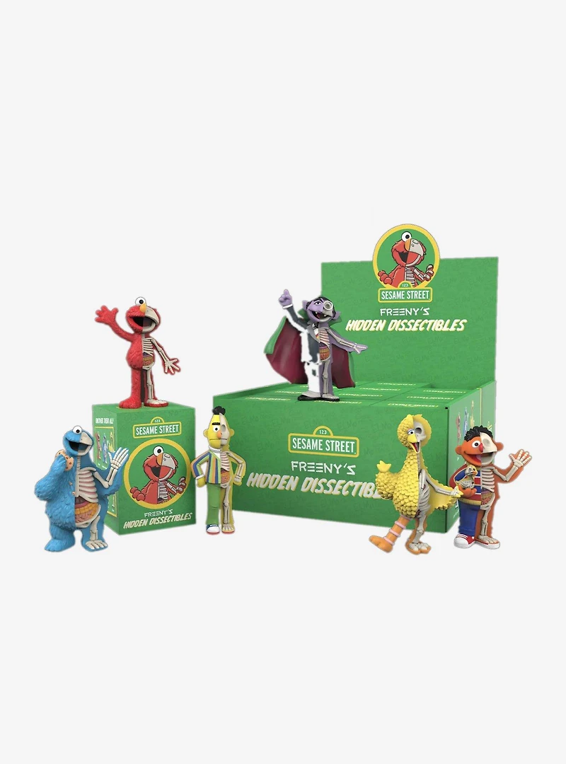 Sesame Street Freeny's Hidden Dissectibles Blind Box Figure