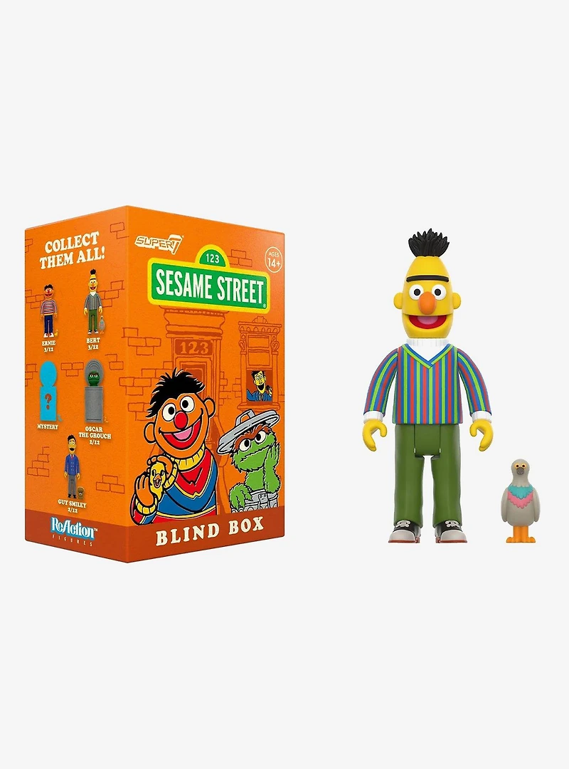 Super7 Sesame Street ReAction Series 3 Blind Box Figure