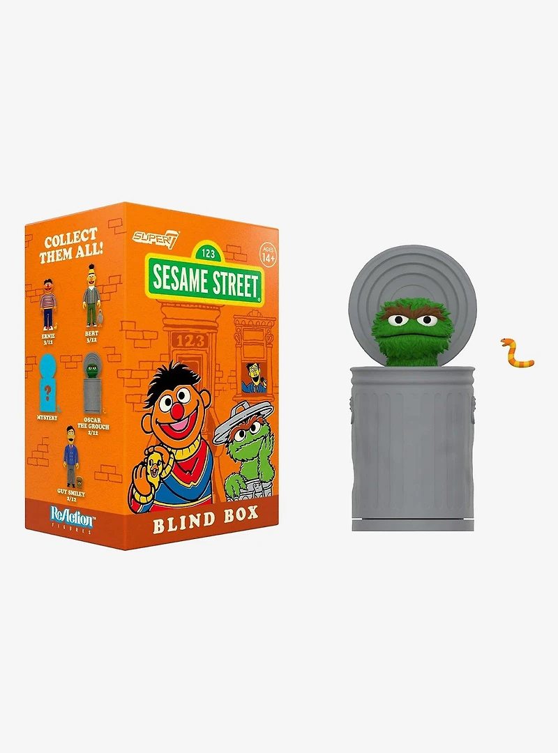 Super7 Sesame Street ReAction Series 3 Blind Box Figure