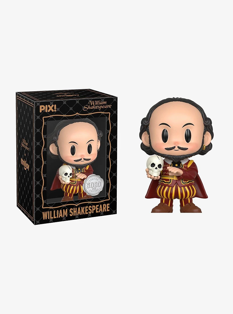 Thrilljoy Pix! William Shakespeare Vinyl Figure