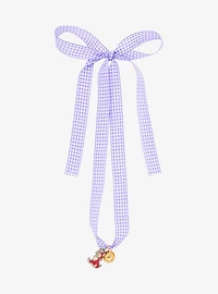 Disney Alice in Wonderland Dinah Gingham Ribbon Necklace - BoxLunch Exclusive
