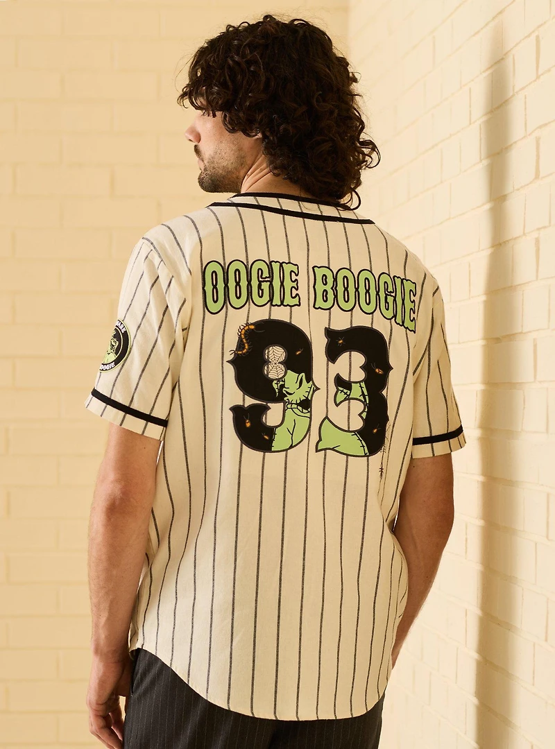 Disney The Nightmare Before Christmas Oogie Boogie Baseball Jersey - BoxLunch Exclusive