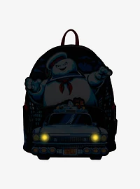 Loungefly Ghostbusters Stay Puft Ecto-1 Light-Up Mini Backpack