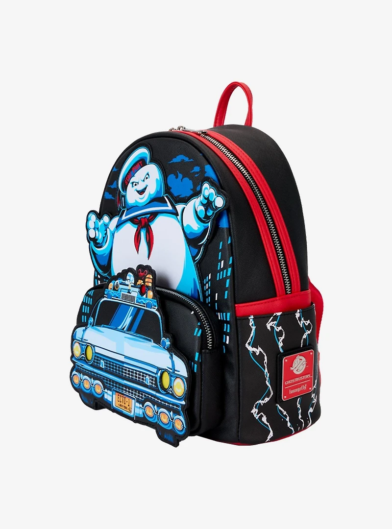 Loungefly Ghostbusters Stay Puft Ecto-1 Light-Up Mini Backpack