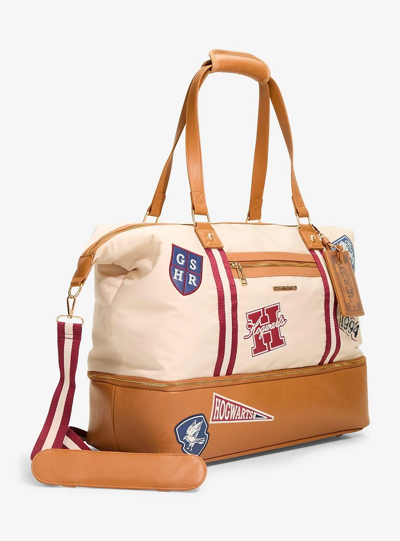 Harry Potter Quidditch Patches Weekender Bag — BoxLunch Exclusive