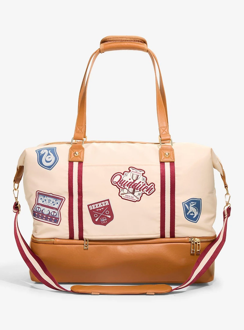 Harry Potter Quidditch Patches Weekender Bag — BoxLunch Exclusive