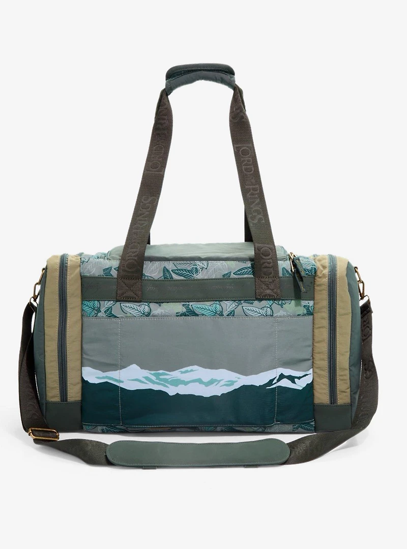 The Lord of The Rings Leaf of Lórien Camo Print Duffle Bag - BoxLunch Exclusive