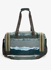 The Lord of The Rings Leaf of Lórien Camo Print Duffle Bag - BoxLunch Exclusive