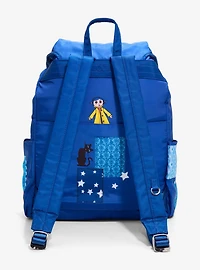 Coraline Patchwork Icons Backpack - BoxLunch Exclusive