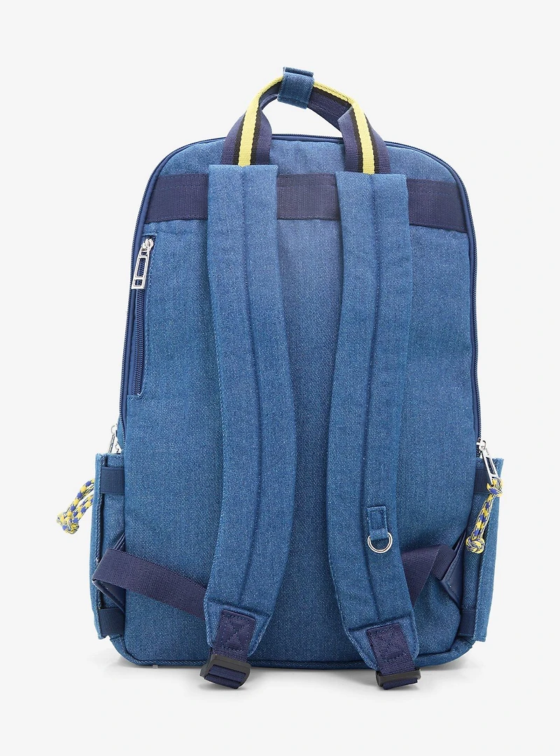 Minions Denim Backpack with Teddy Bear Coin Purse - BoxLunch Exclusive