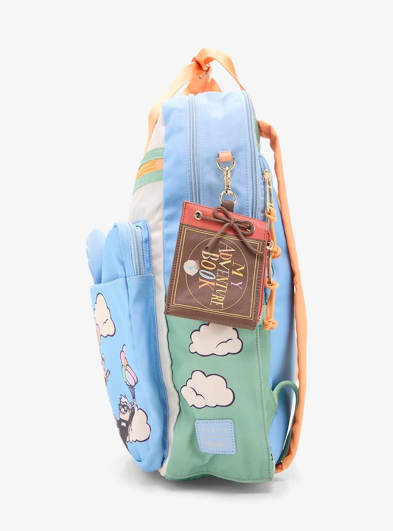 Disney Pixar Up Balloon House Color Block Backpack - BoxLunch Exclusive