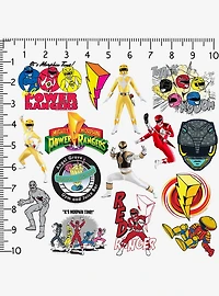 Mighty Morphin Power Rangers Variety Miscellaneous 100ct Sticker Pack