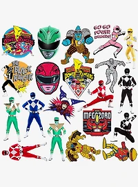 Mighty Morphin Power Rangers Variety Miscellaneous 100ct Sticker Pack