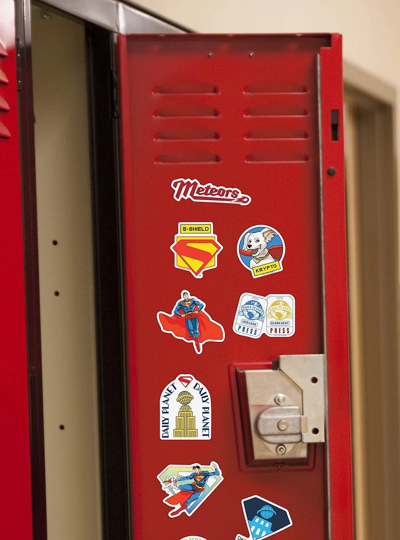 DC Comics Superman (2025) and Krypto 2025 Variety Miscellaneous 100ct Sticker Pack