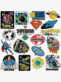 DC Comics Superman Retro Lifted Miscellaneous 100ct Sticker Pack