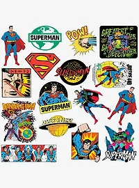 DC Comics Superman Retro Lifted Miscellaneous 100ct Sticker Pack