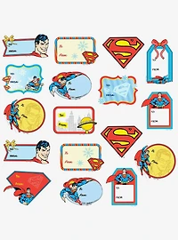 DC Comics Superman Christmas Labels Miscellaneous 100ct Sticker Pack