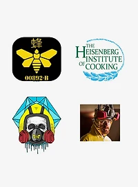 Breaking Bad Miscellaneous 100ct Sticker Pack