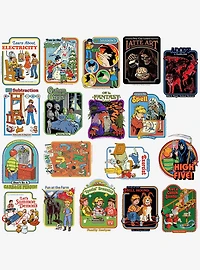 Steven Rhodes Variety Humor Miscellaneous 100ct Sticker Pack
