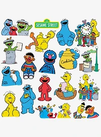 Sesame Street Vintage 1969 Miscellaneous 100ct Sticker Pack