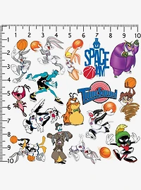 Space Jam Miscellaneous 100ct Sticker Pack