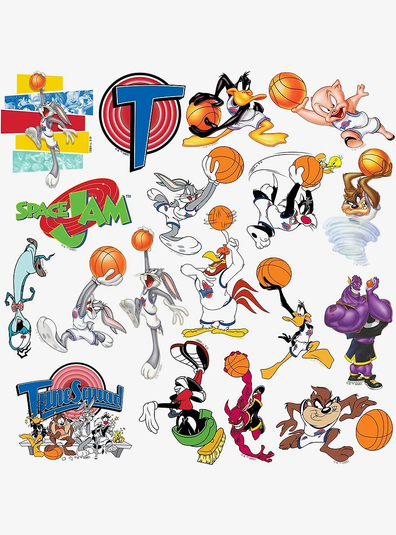 Space Jam Miscellaneous 100ct Sticker Pack