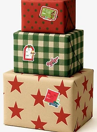 A Christmas Story Holiday Labels Miscellaneous 100ct Sticker Pack