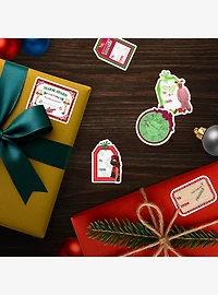 A Christmas Story Holiday Labels Miscellaneous 100ct Sticker Pack
