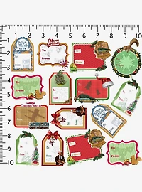 Christmas Vacation Holiday Labels Miscellaneous 100ct Sticker Pack