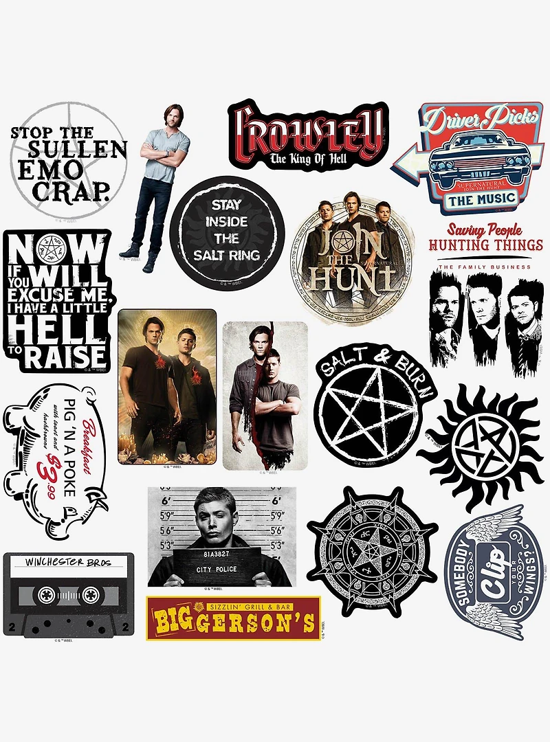 Supernatural Variety Miscellaneous 100ct Sticker Pack