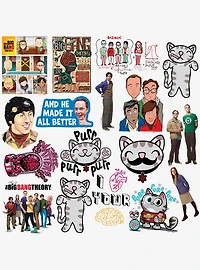 Big Bang Theory Miscellaneous 100ct Sticker Pack