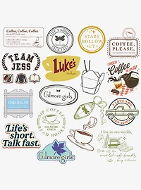 Gilmore Girls Iconic Miscellaneous 100ct Sticker Pack