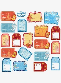 The Year Without A Santa Claus Heat Miser and Snow Miser 100ct Sticker Pack
