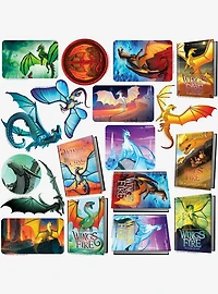 Wings of Fire Literary Collection Miscellaneous 100ct Sticker Pack