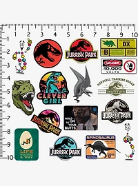 Jurassic Park Variety Miscellaneous 100ct Sticker Pack