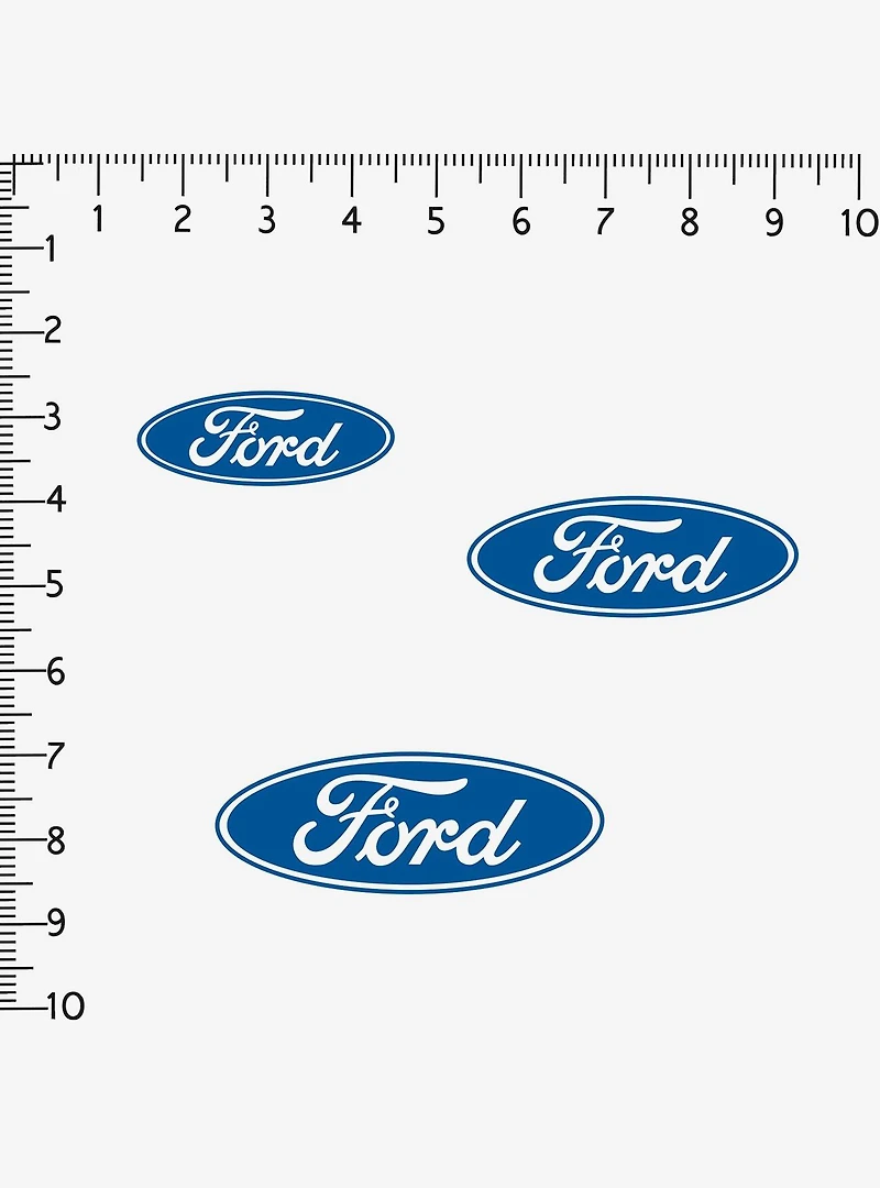 Ford Oval Emblem Miscellaneous 100ct Sticker Pack