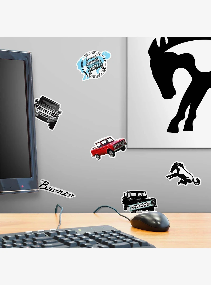 Ford Bronco Miscellaneous 100ct Sticker Pack