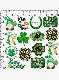 St. Patrick's Day Celebration Miscellaneous 100ct Sticker Pack