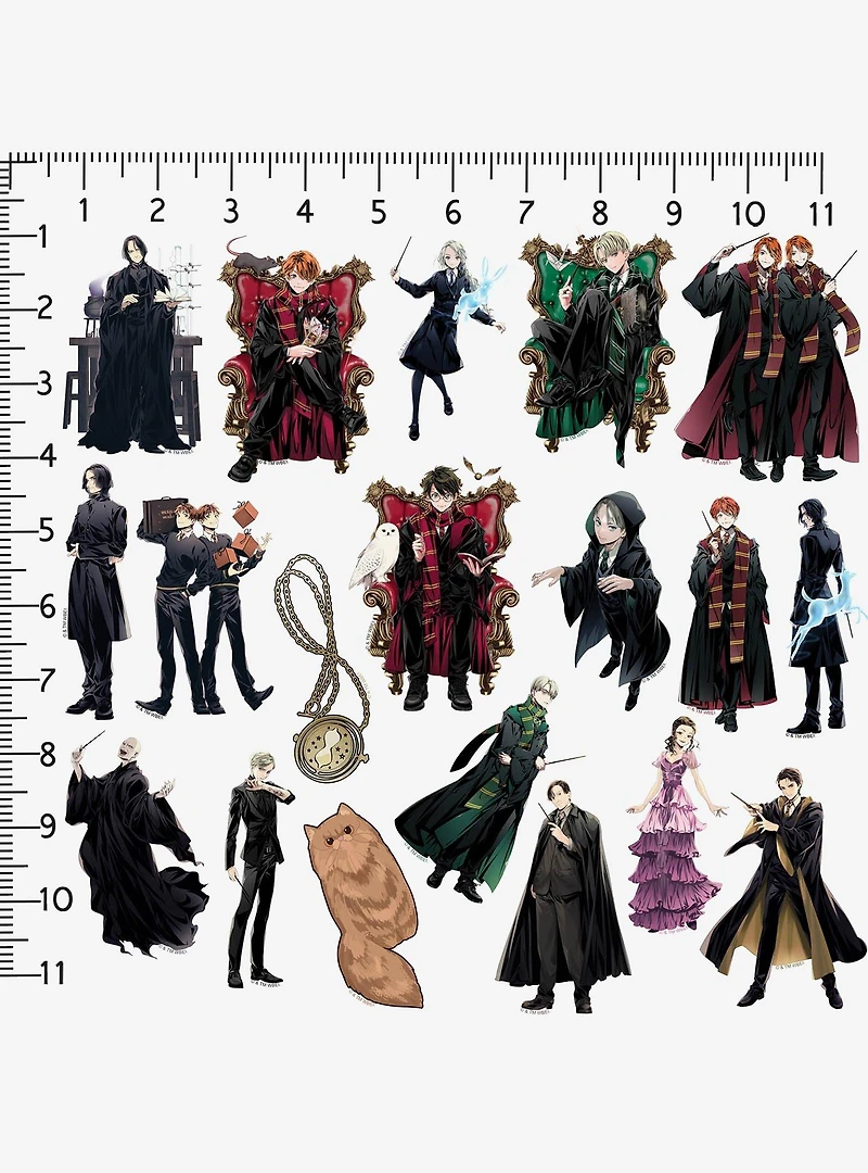 Harry Potter Anime Miscellaneous 100ct Sticker Pack