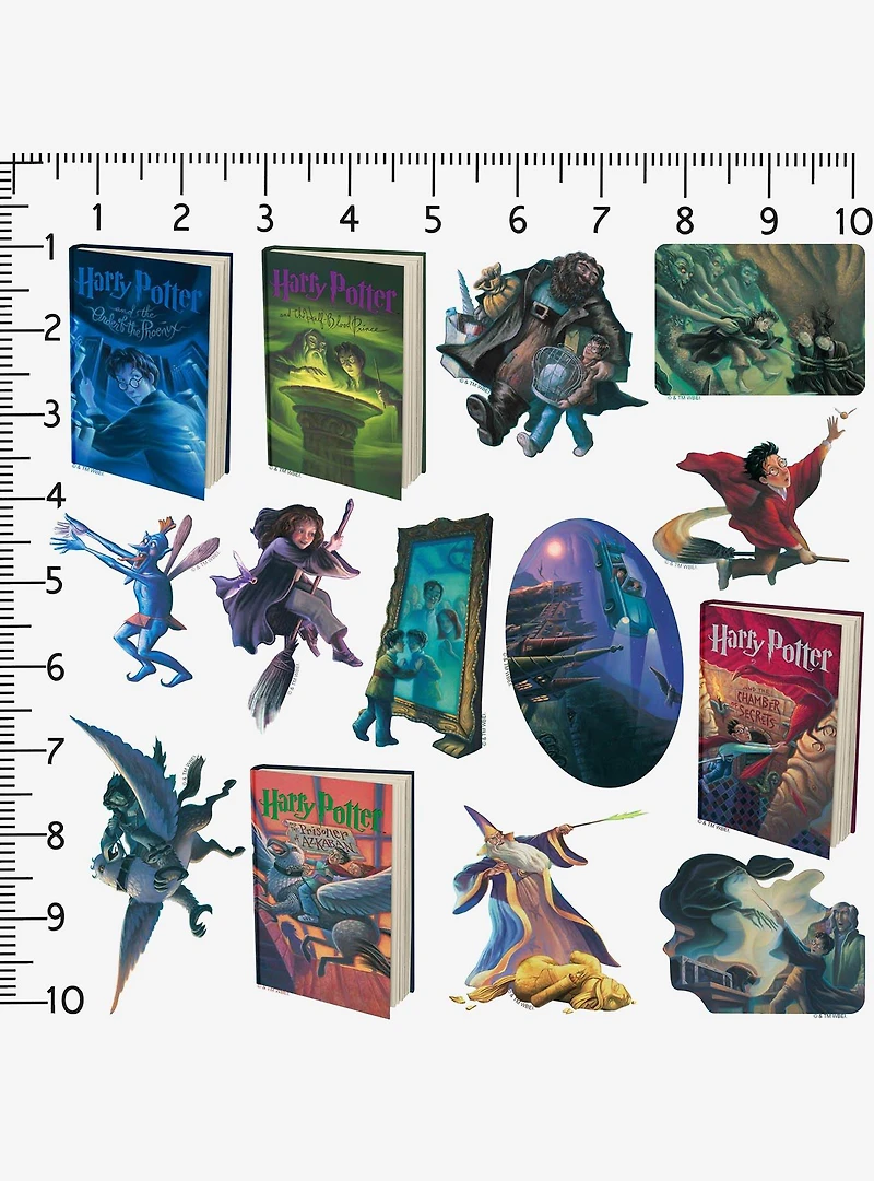 Harry Potter Literary Collection Miscellaneous 100ct Sticker Pack
