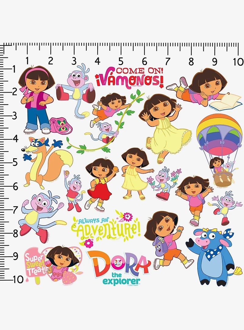 Dora The Explorer Variety Miscellaneous 100ct Sticker Pack