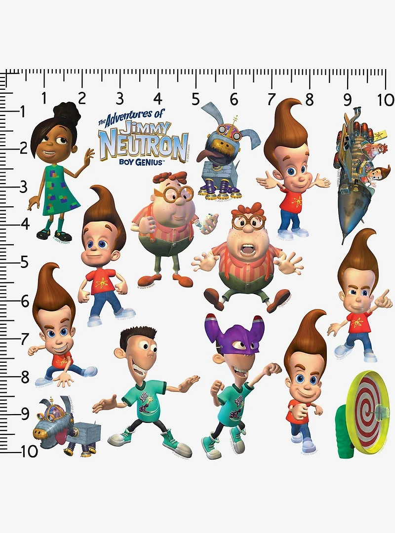 Jimmy Neutron Variety Miscellaneous 100ct Sticker Pack