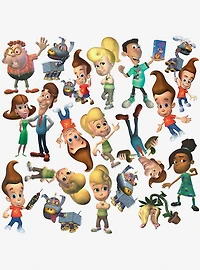 Jimmy Neutron Variety Miscellaneous 100ct Sticker Pack